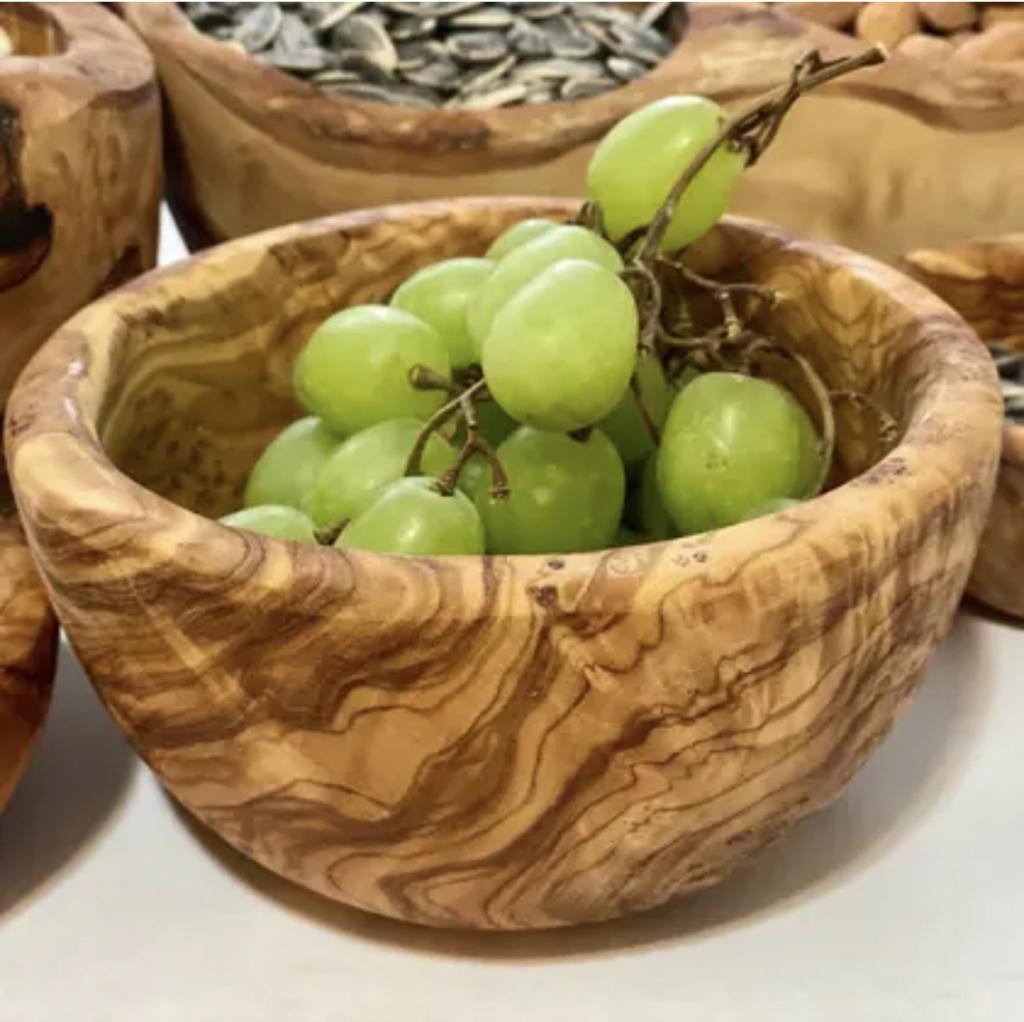 Ciotola in legno di olivo diametro 14 cm