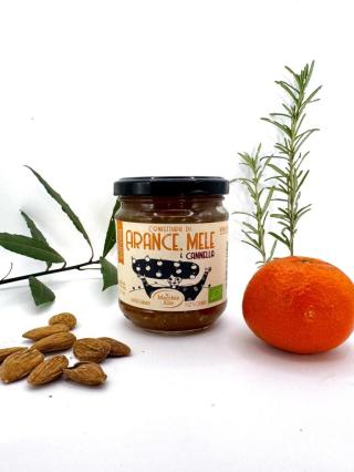 Confettura arance, mele e cannella 100% biologico