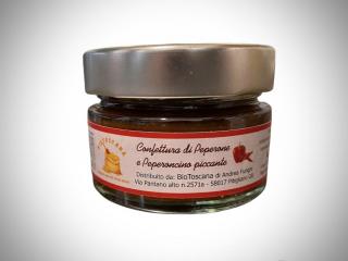 Confettura di Peperone e Peperoncino piccante gr 100