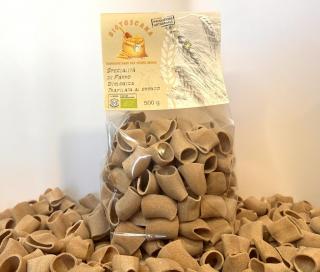 Paccheri bio con 100% farina di FARRO integrale 500g.