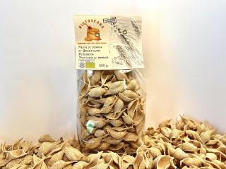 Conchiglioni bio con 100% semola integrale di grano duro KHORASAN 500g.
