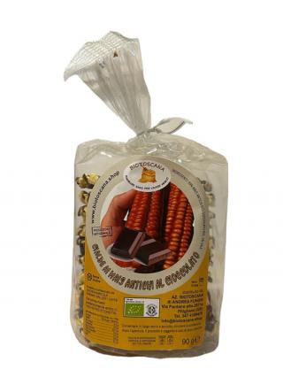 Gallette di mais antichi BIO al cioccolato 90g