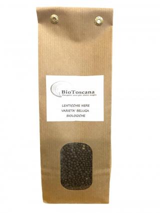 Lenticchie Nere varietà Beluga Bio 5 kg