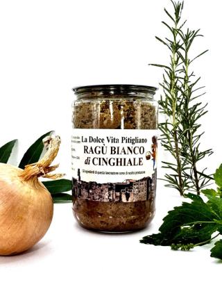 Ragù di Cinghiale in bianco