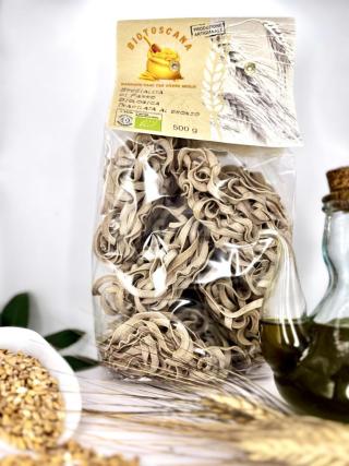 Tagliatelle bio con 100% farina di farro monococco 500g.