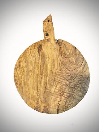 Tagliere in legno di olivo 30x30 h.300 mm