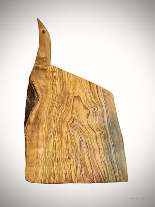 Tagliere in legno di olivo 45x30 h.300 mm 2