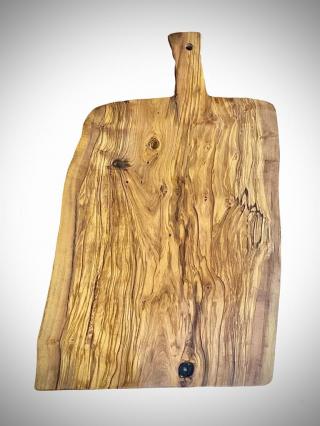 Tagliere in legno di olivo 45x30 h.300 mm 1