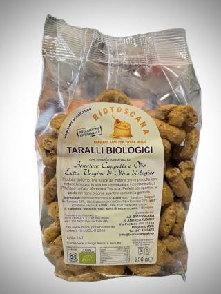 Taralli con semola di grano duro Bio gr. 250