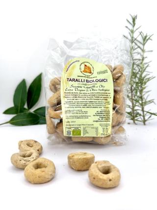 Taralli con semola di grano duro Bio gr. 250